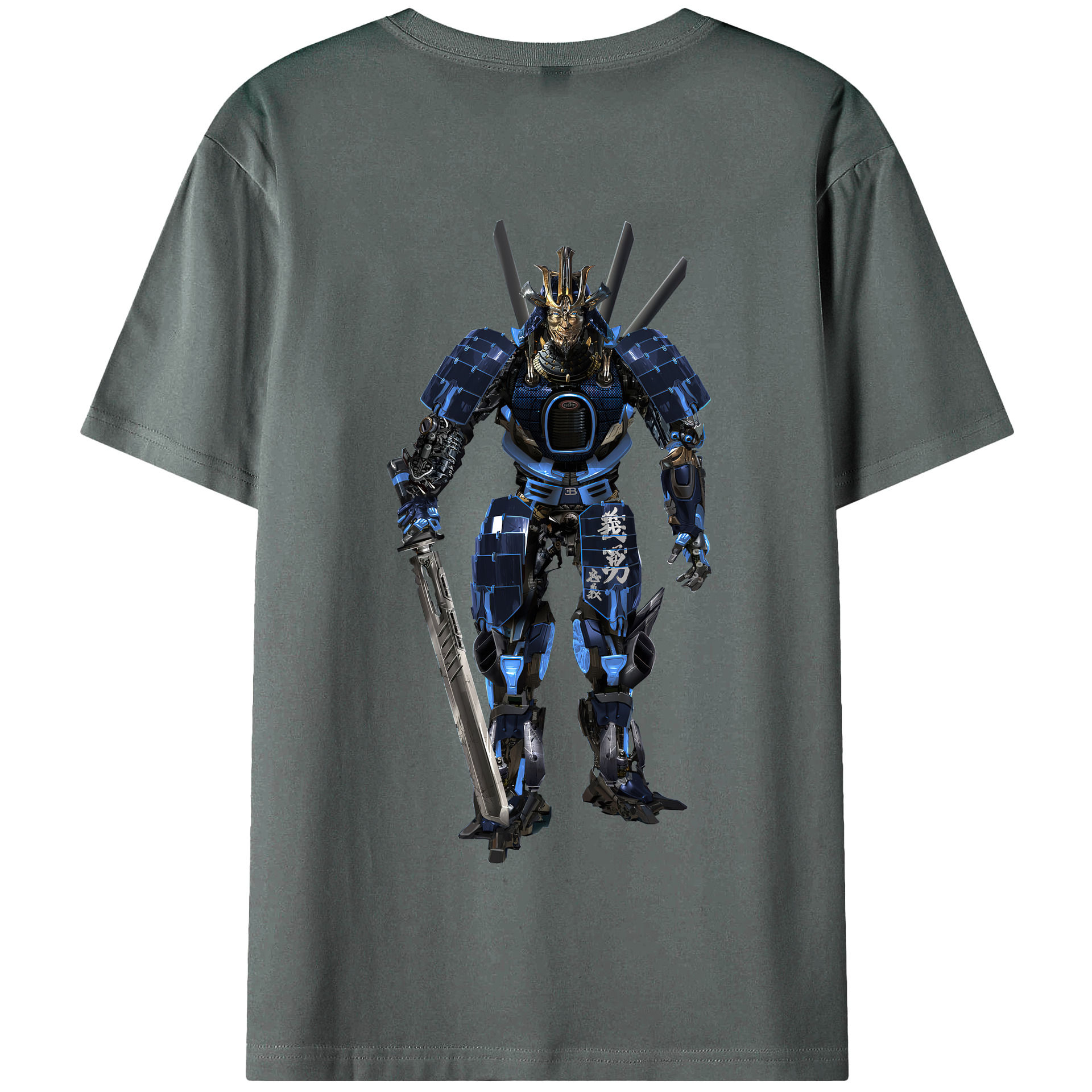 （画像用） Transformers トランスフォーマー 綿100％半袖Tシャツ（背面プリント）